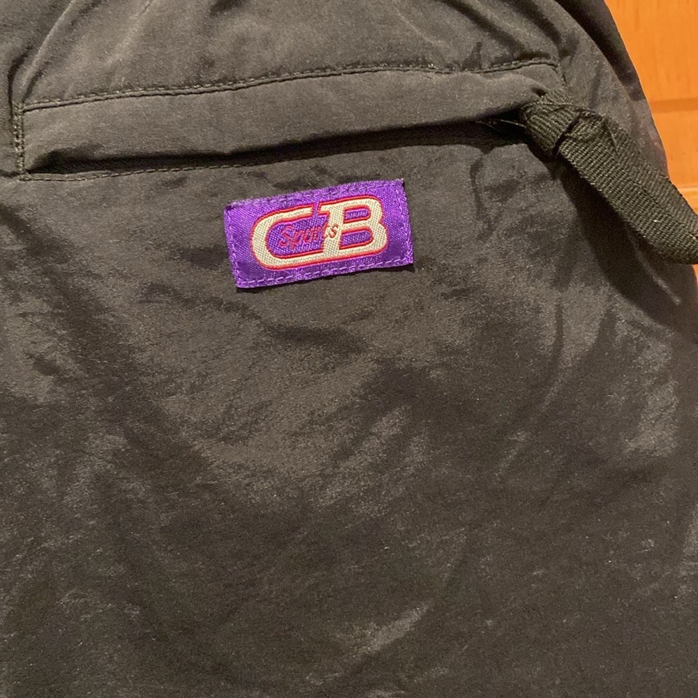 CB Sports Women’s Black Ski Snow Pants with Elastic Ankles Size 12 - Picture 4 of 6